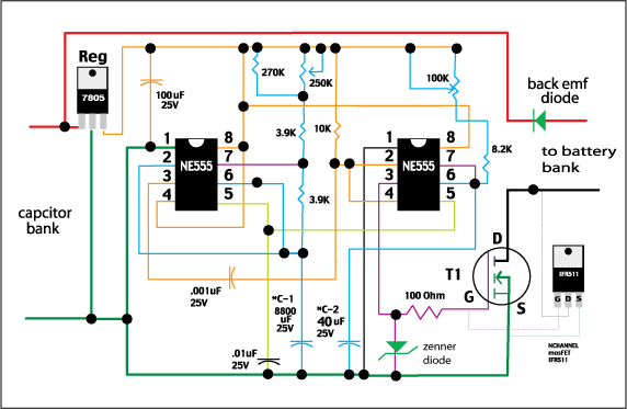 Voltage Pulse Schematic